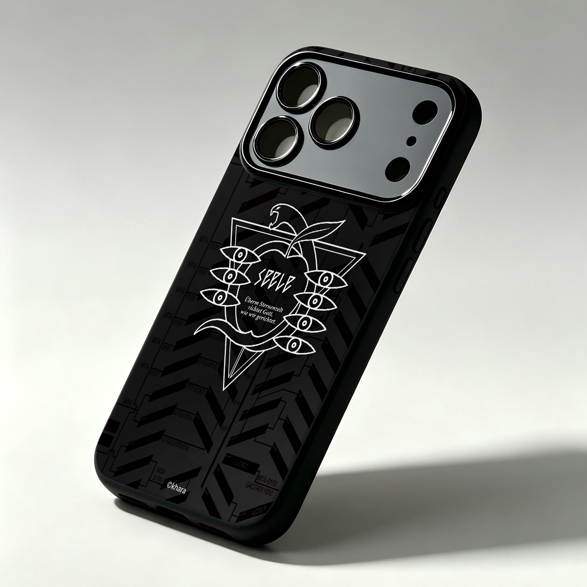 Evangelion Custom Logo Phone Case - SYNC Rate - SEELE