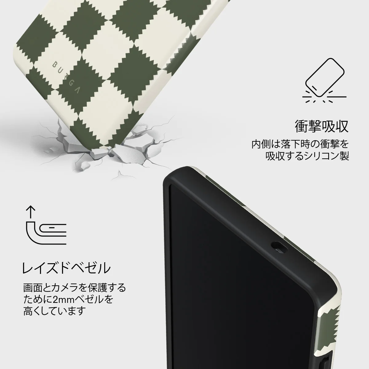 Retro Grid - Samsung Galaxy S25 Ultra ケース