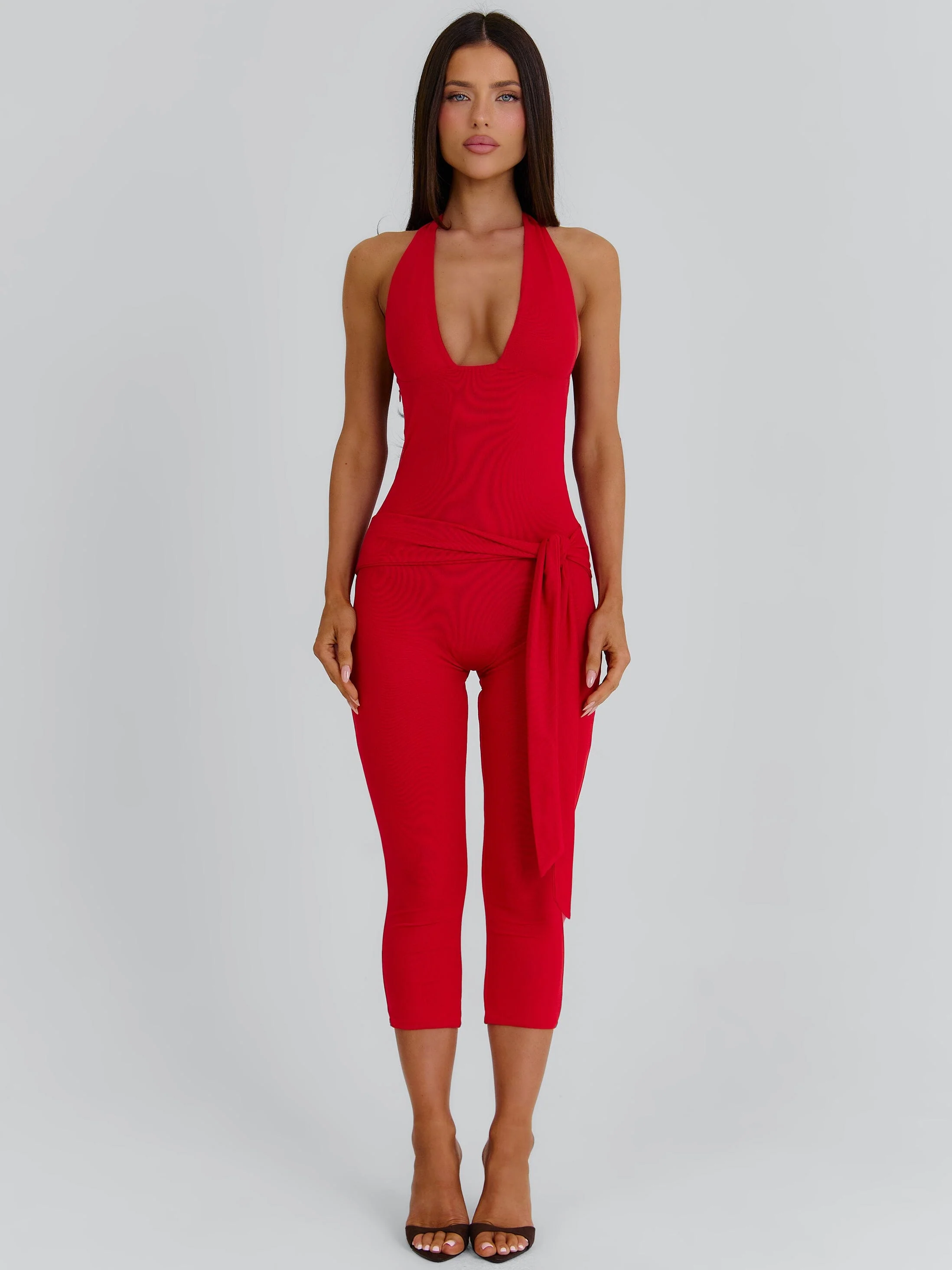 MALANI JUMPSUIT RED
