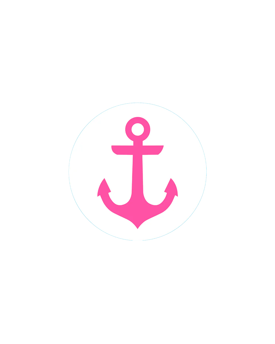 Bogg® Bit  - Pink Anchor