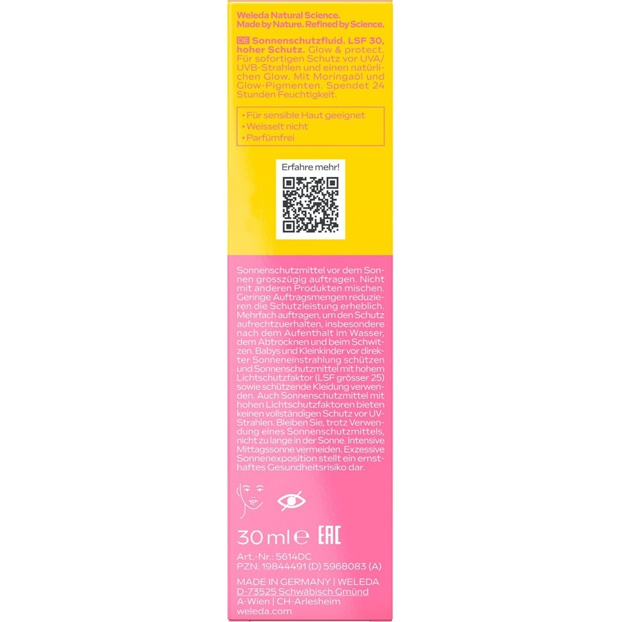 WELEDA Pielęgnacja na dzień UV Glow Fluid LSF 30