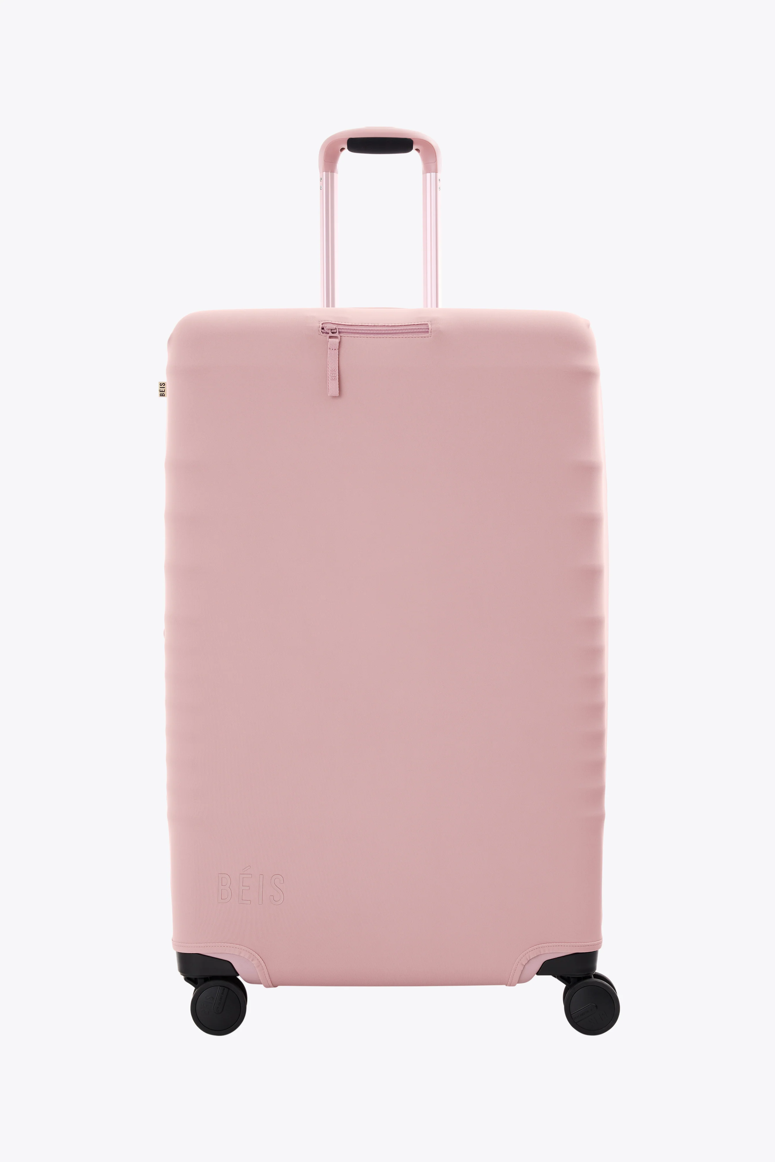 BEIS 'The Large Check-In Luggage Cover in Atlas Pink