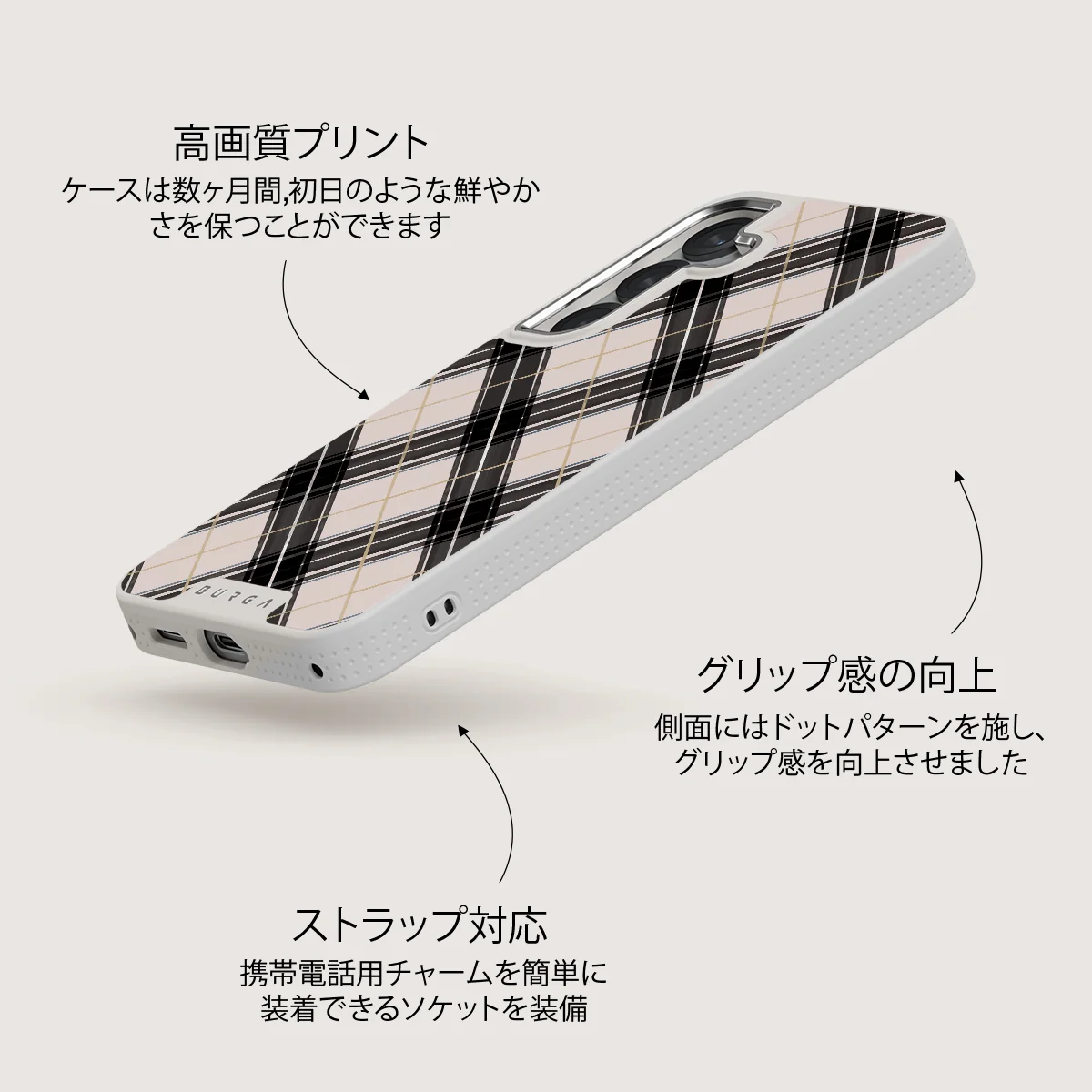Plaid Please - Samsung Galaxy S25 ケース