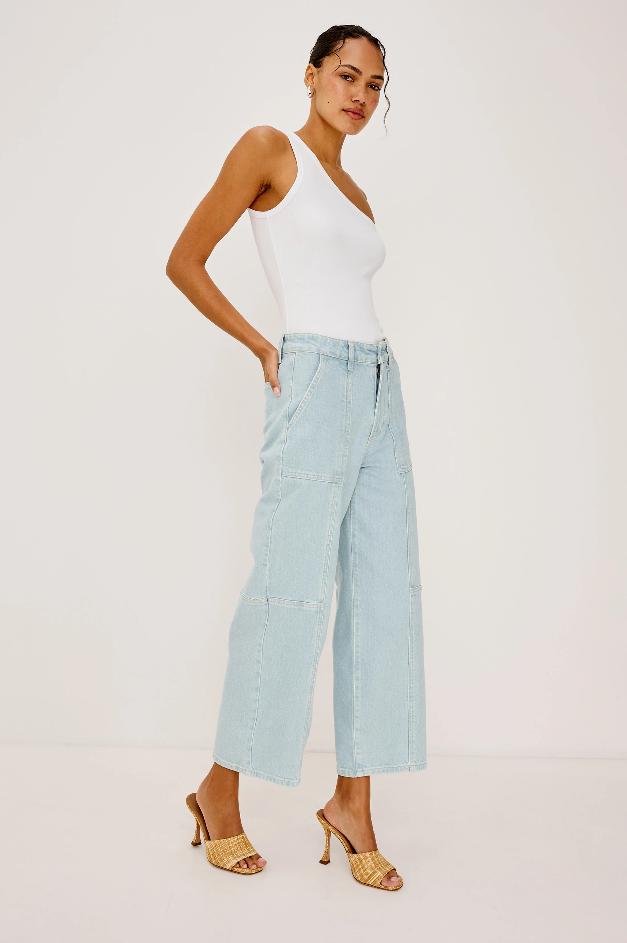 Esti Top - White Rib