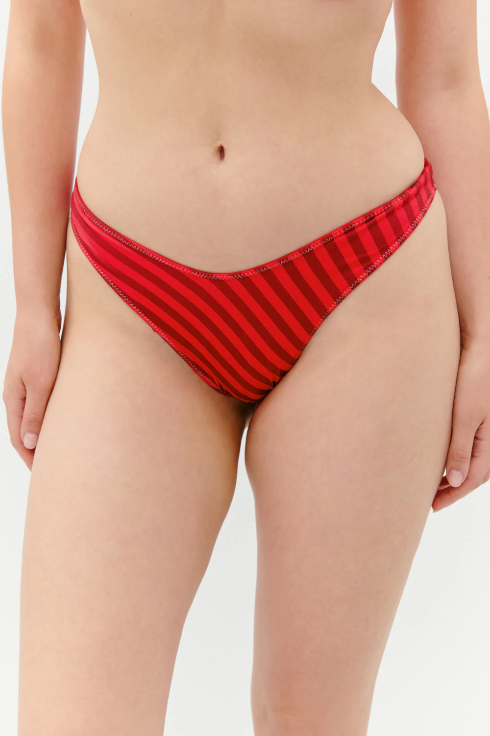 x JENNIE Full Moon Bikini Bottom - Spring Stripe