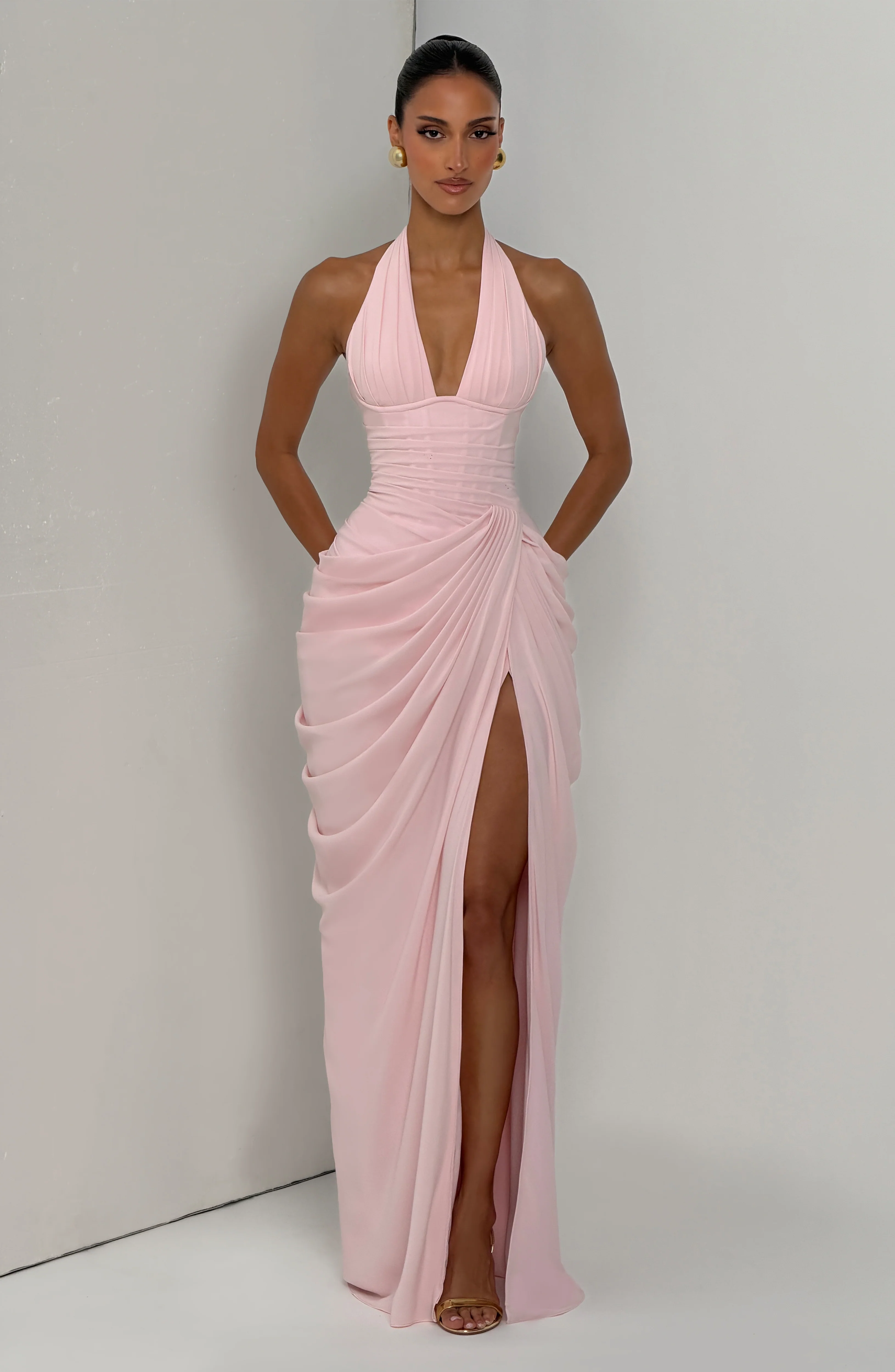 Minette Maxi Dress - Blush