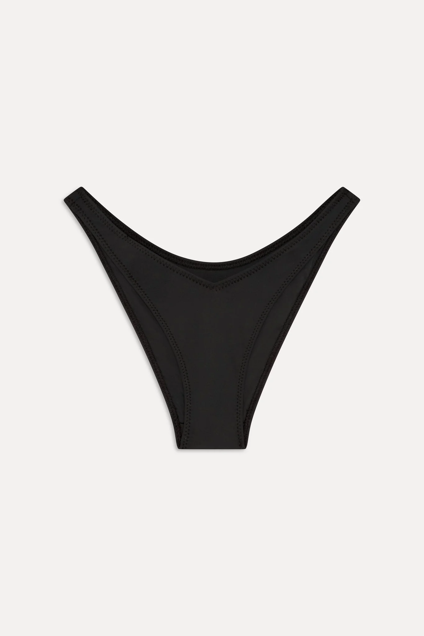 Harper Cheeky Bikini Bottom - Black