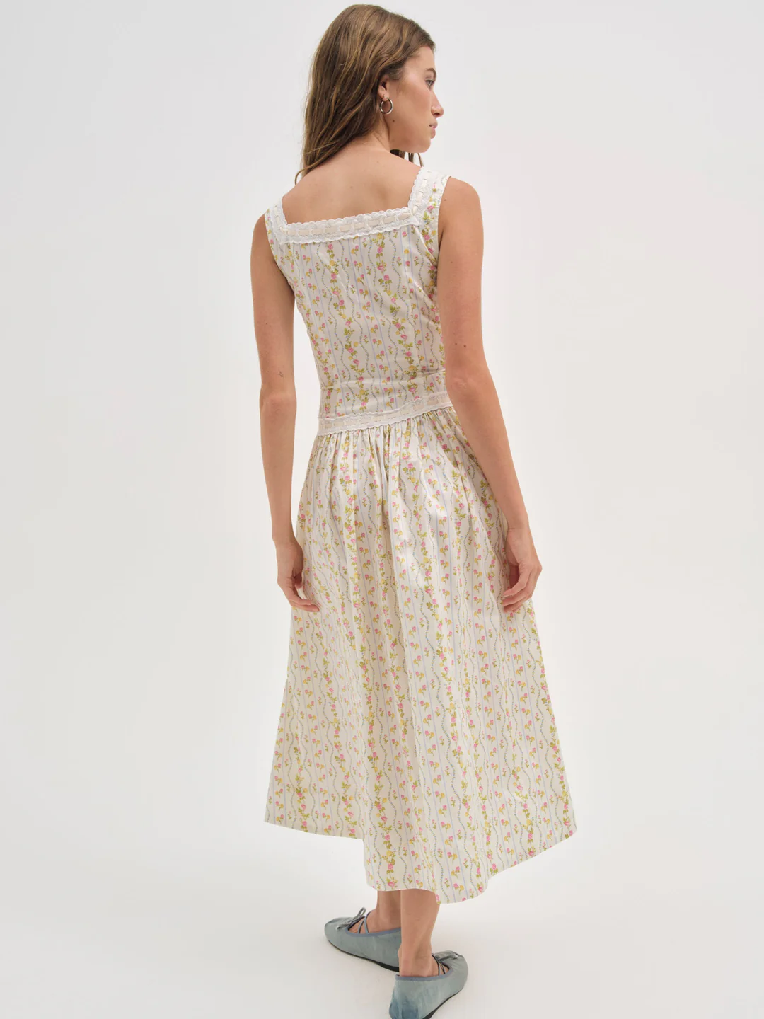 Brigitta Floral Midi Dress