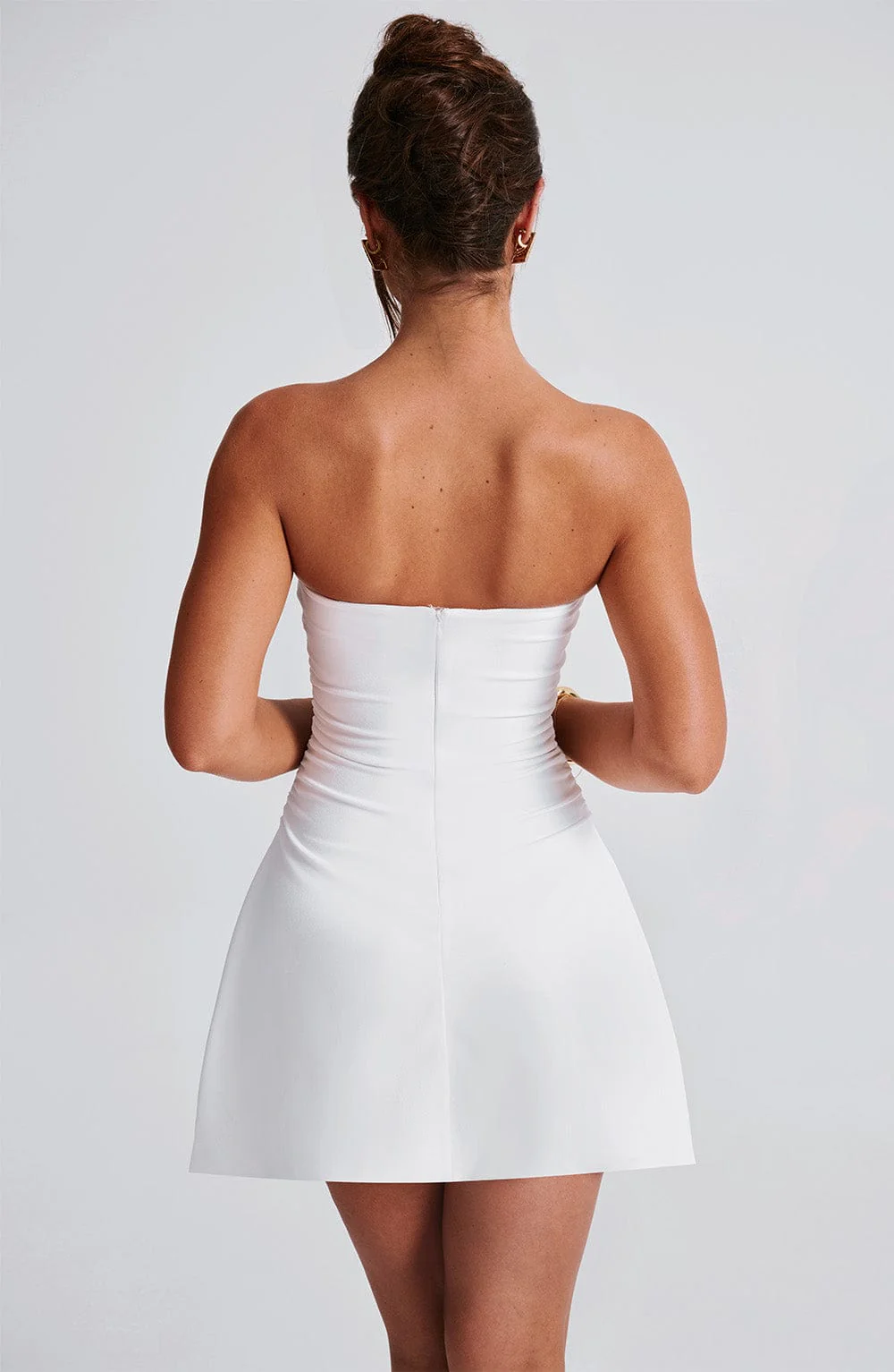 Fleur Mini Dress - Ivory - luluinthesky