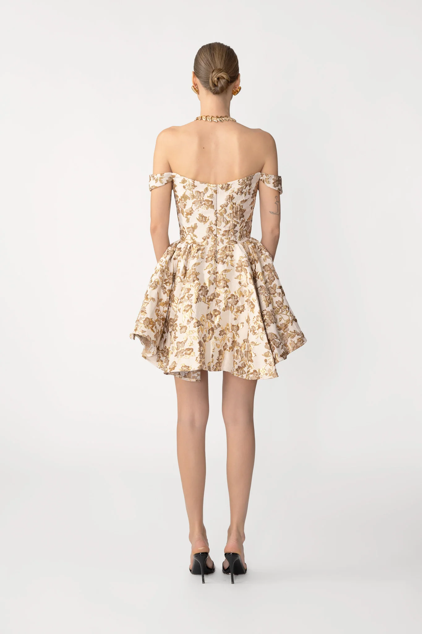 Jem Brocade Mini Dress