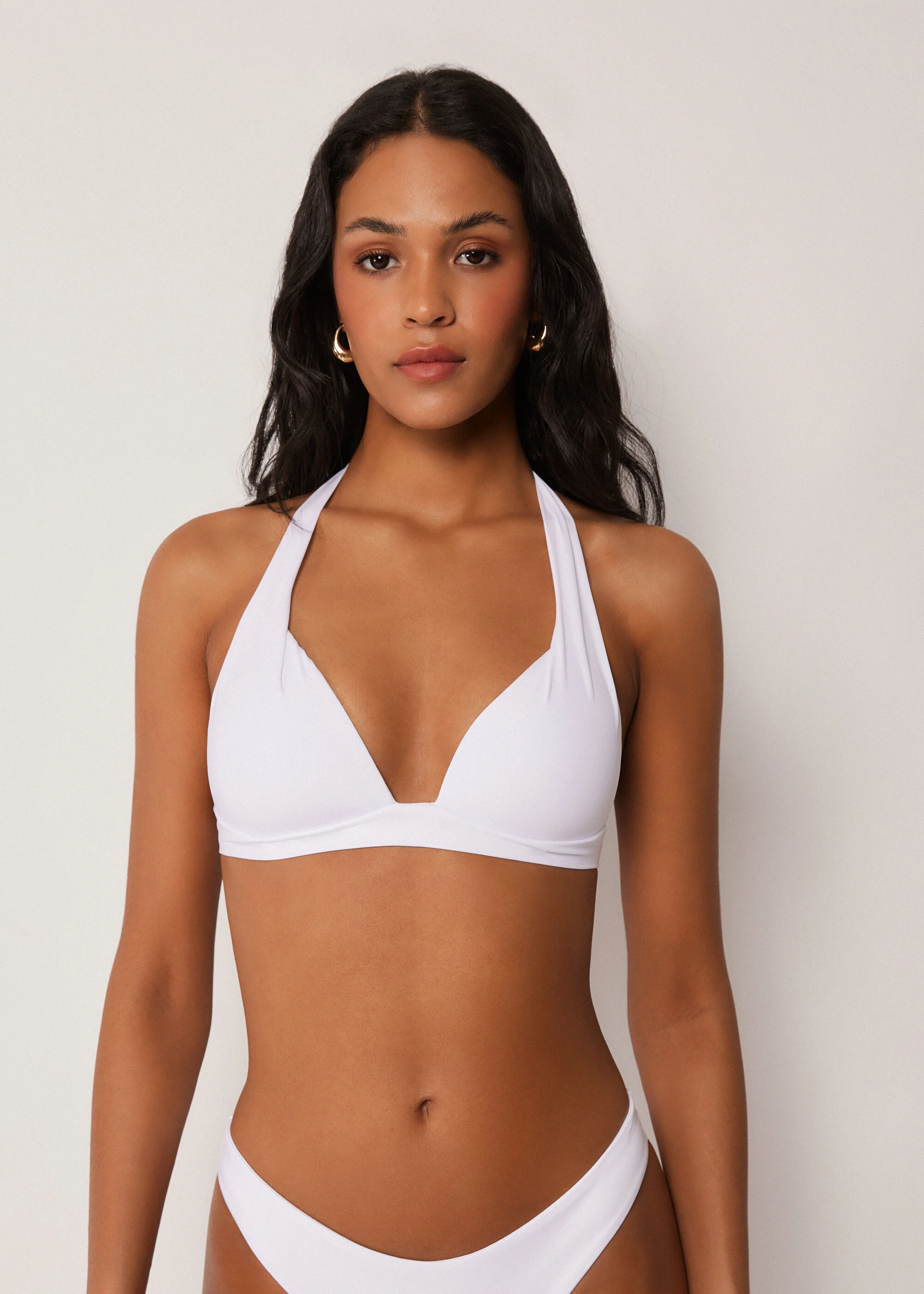 Premium Fit Padded Triangle Swimsuit Top