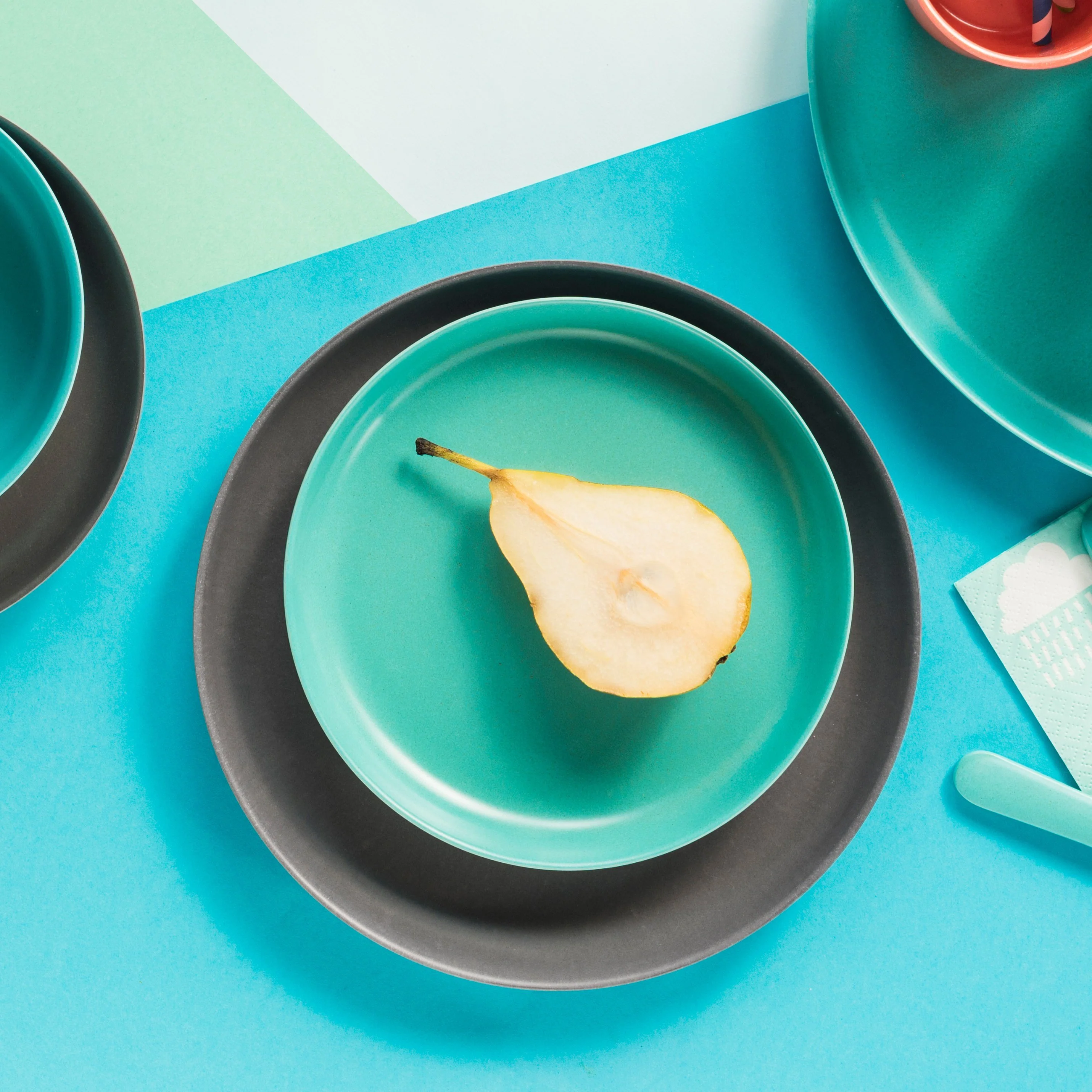 Vogeelle Kids Plate - Lagoon