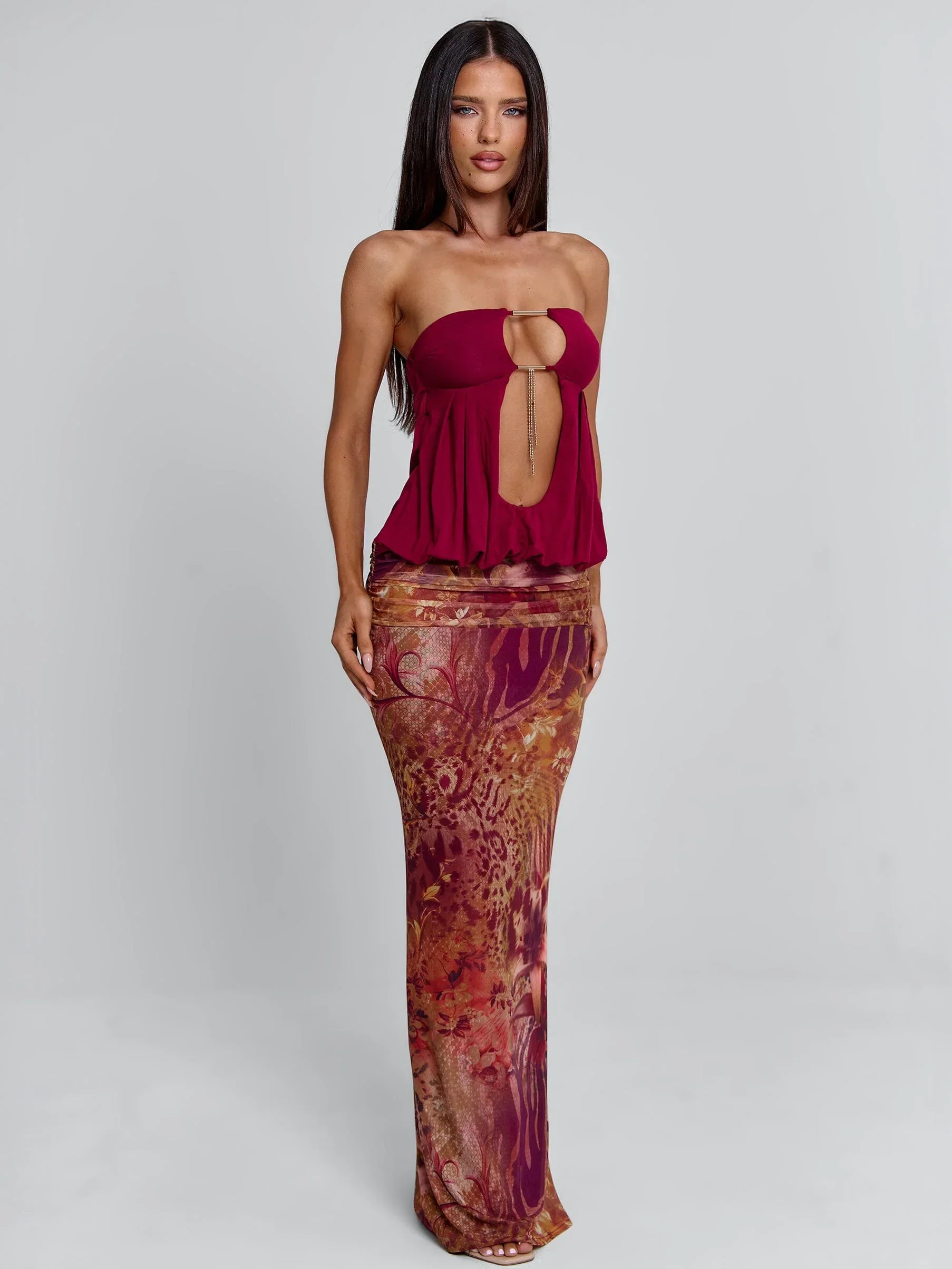 DIORA MAXI DRESS CELINE