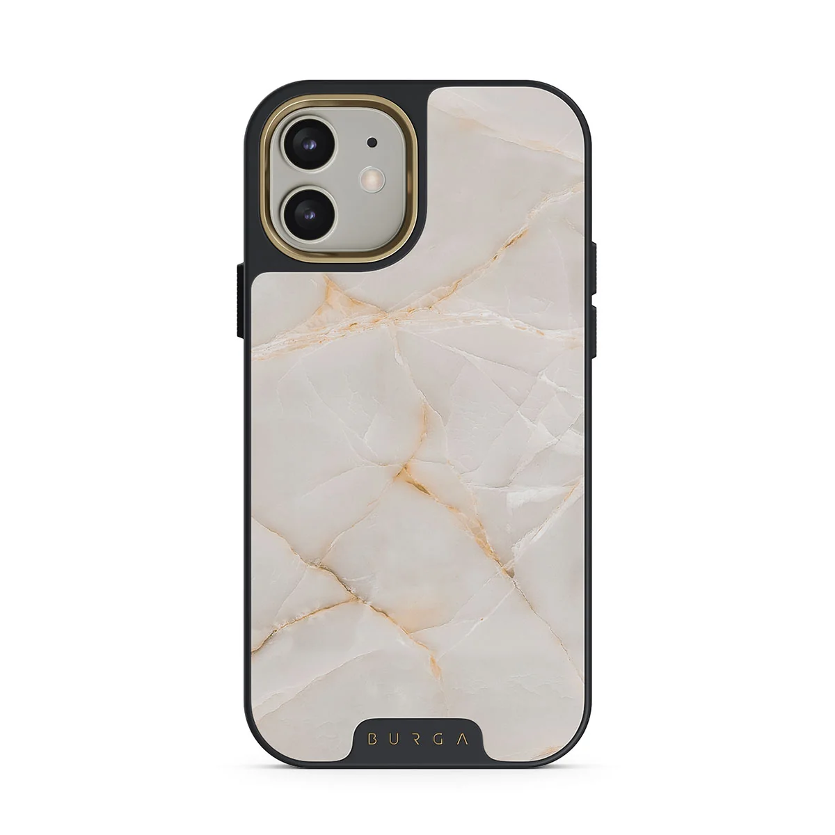 Vanilla Sand - Marble iPhone 12 ケース