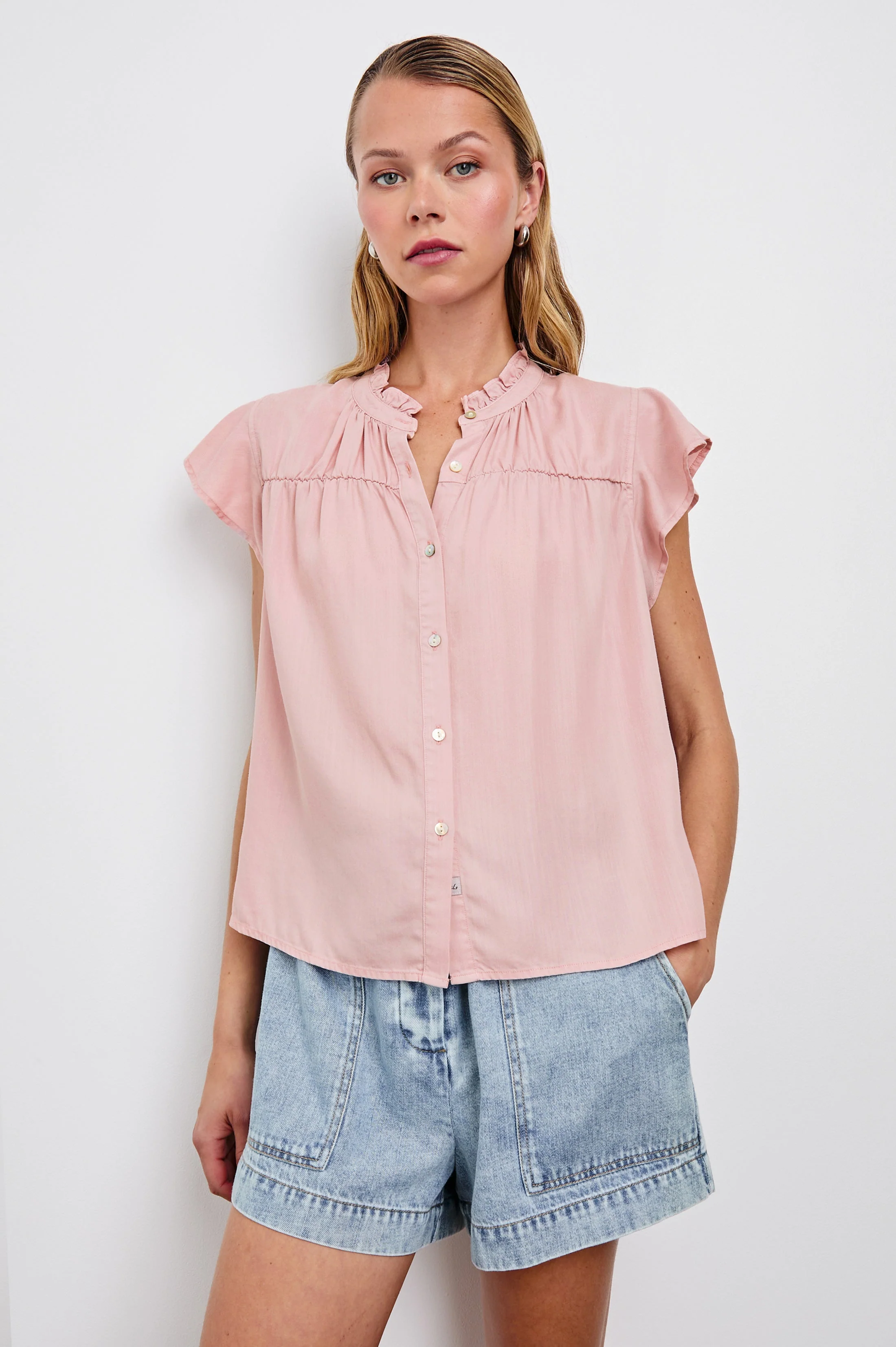 Ruthie Top - Dusty Rose