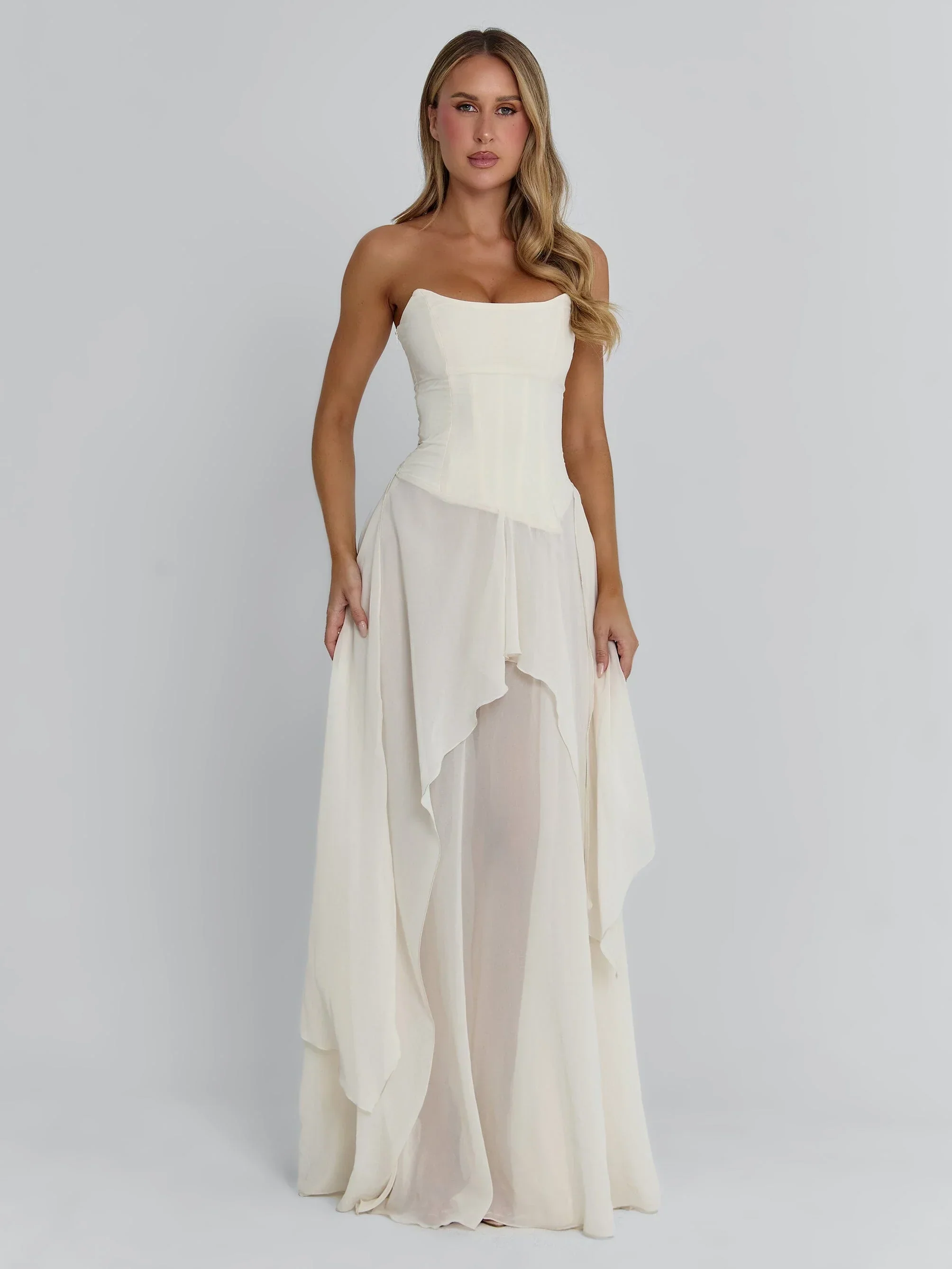 EISLEY MAXI DRESS IVORY
