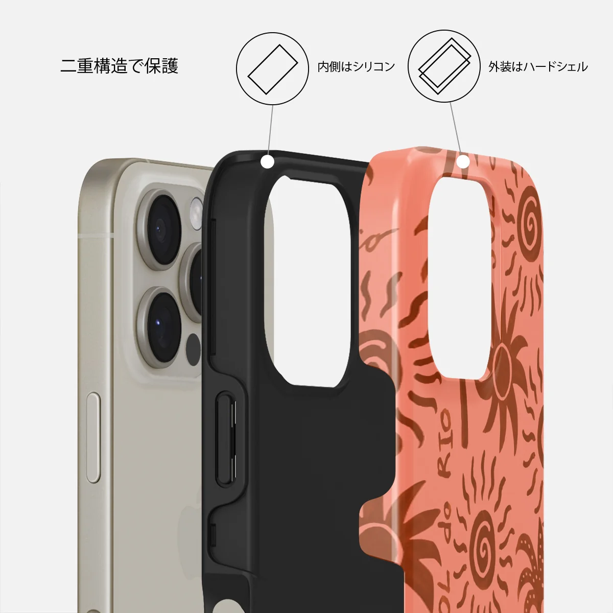 Ipanema - iPhone 16 Pro ケース