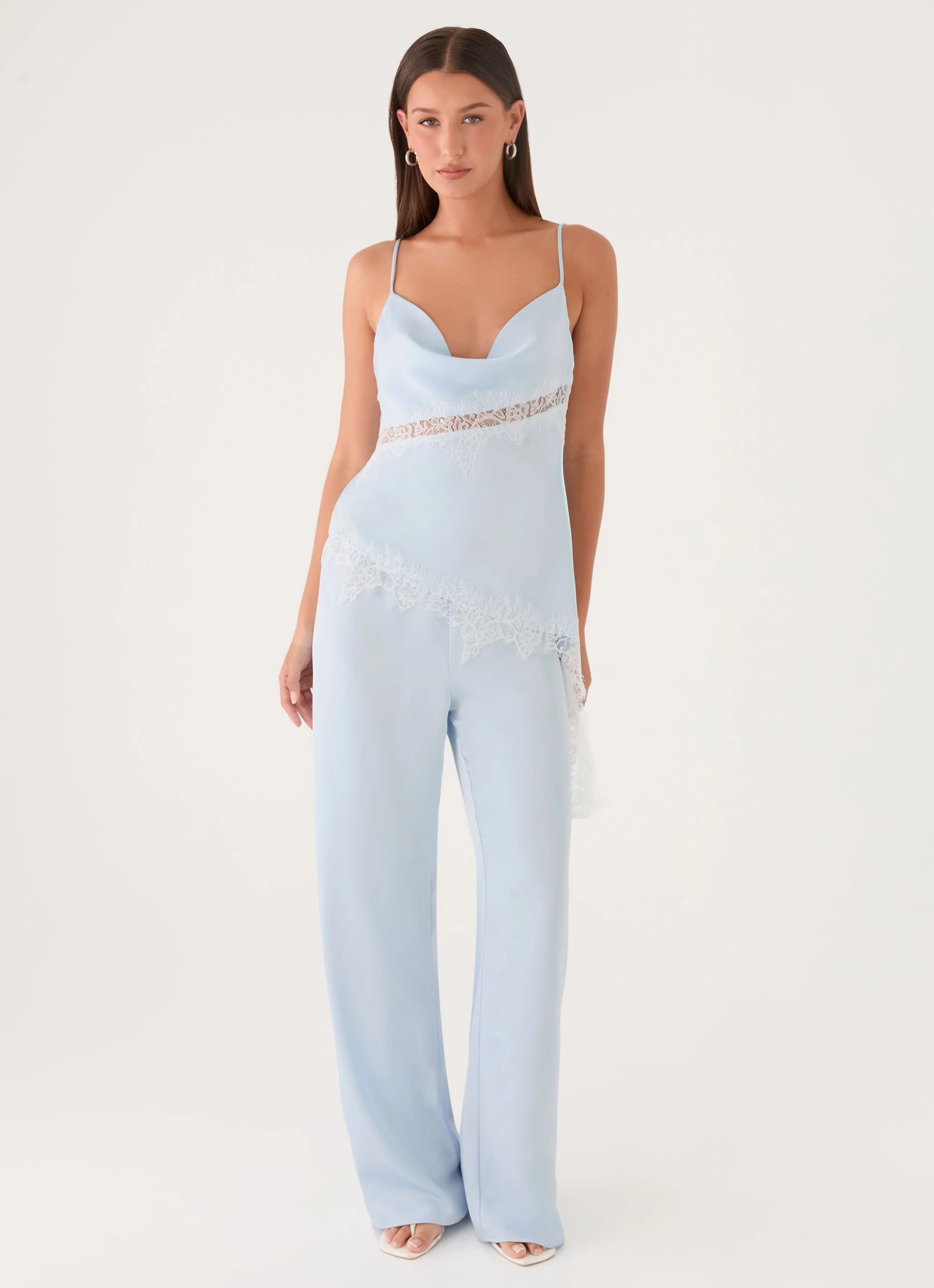 Deacon Low Rise Pants - Blue