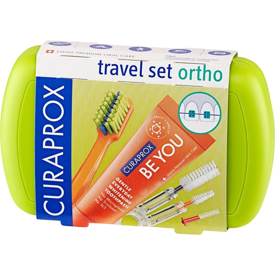 Curaprox Szczoteczki do zębów Zestaw podróżny Ortho