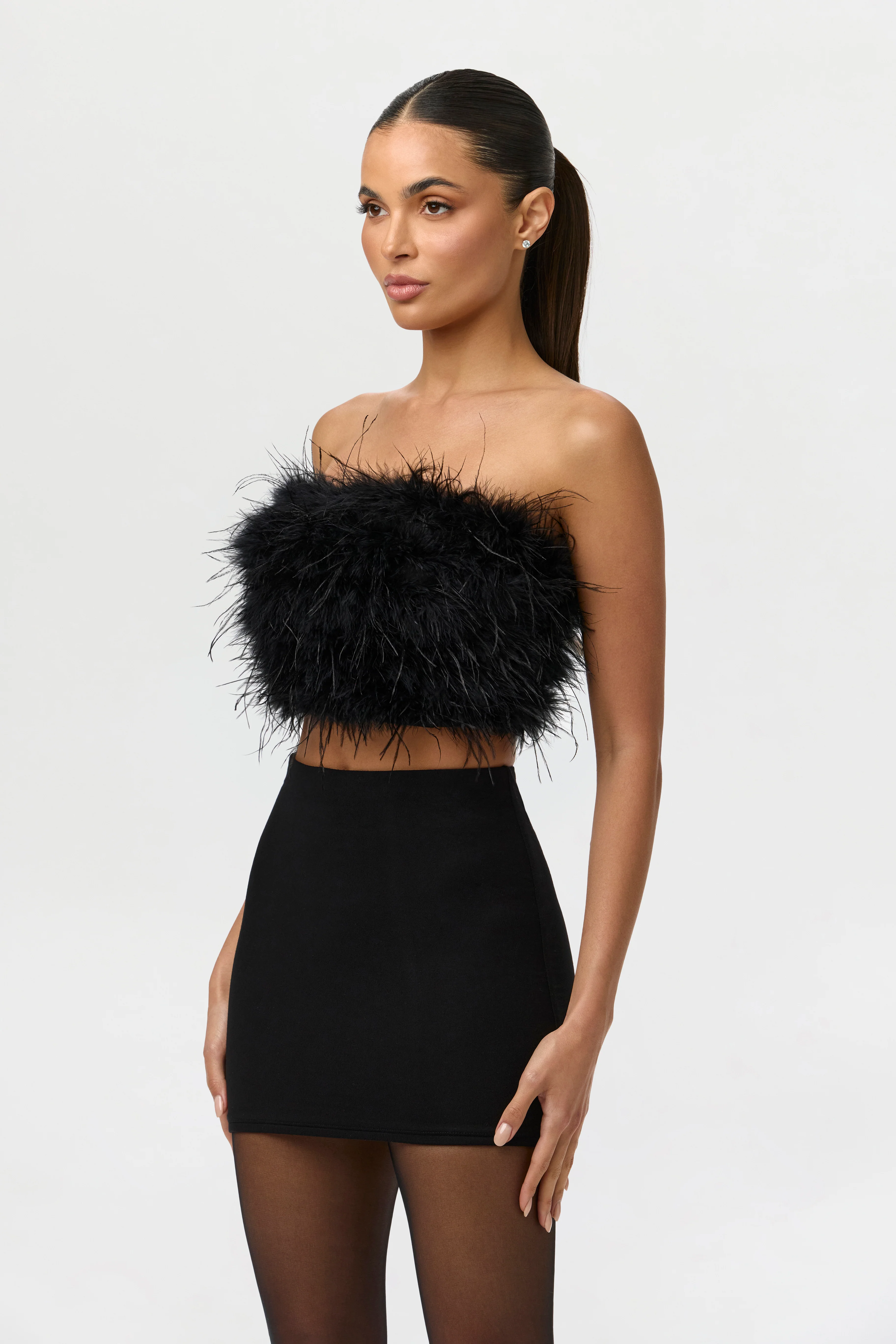 Ruffle My Feathers Tube Top