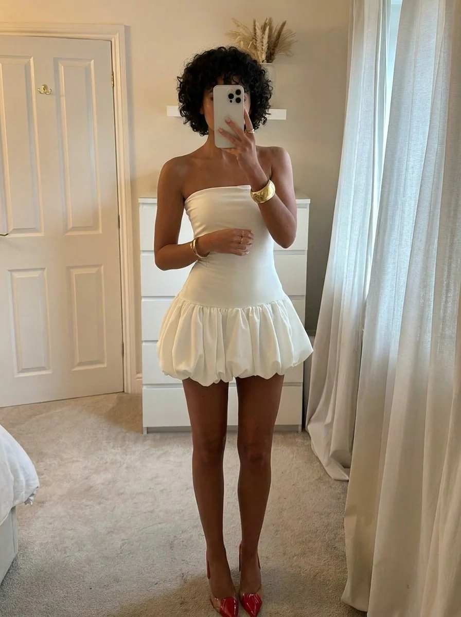 Venetia white dress