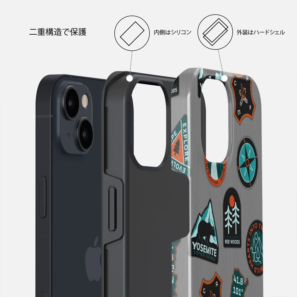 Basecamp - iPhone 13 ケース