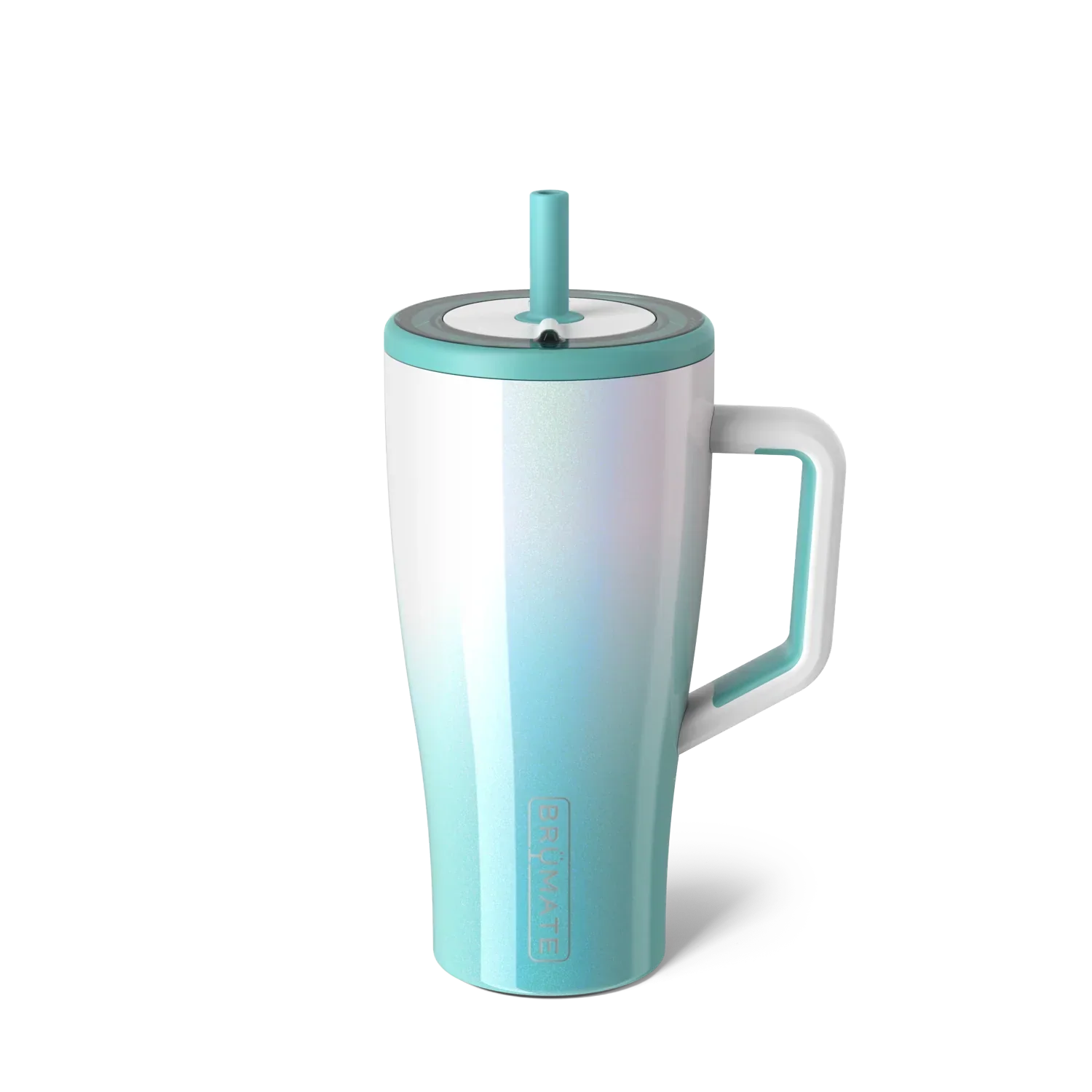 Brumate Era 30oz Glitter Aqua Ombre