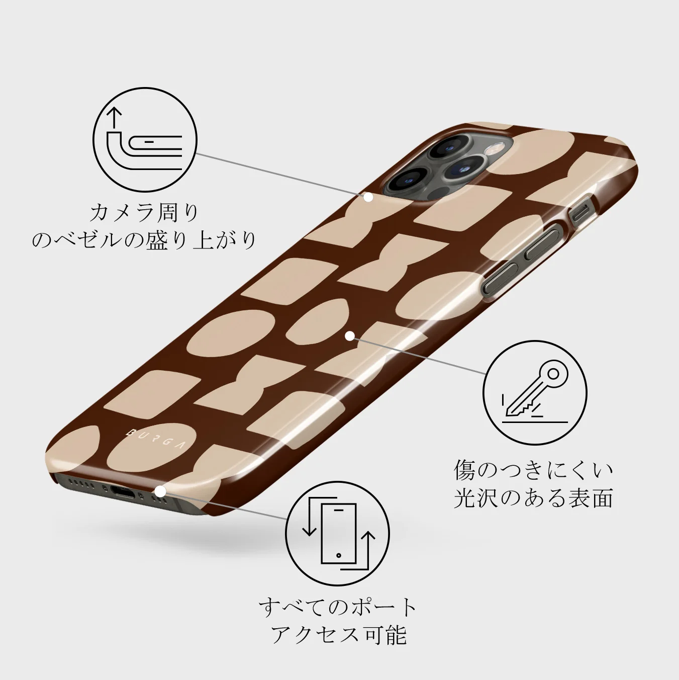 Terracotta - iPhone 12 Pro ケース