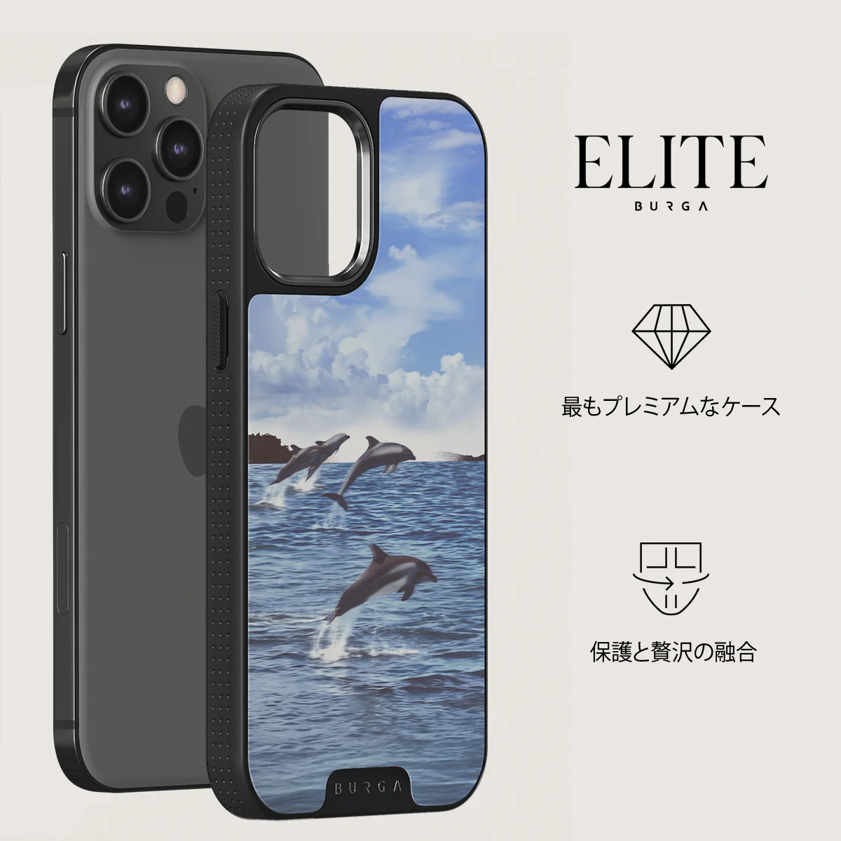 Retro Splash - iPhone 12 Pro ケース