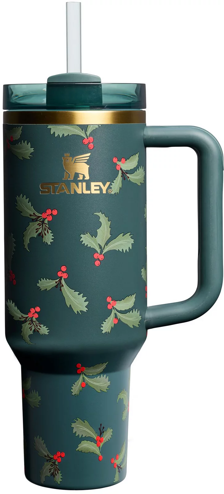 Stanley 40 oz. Quencher H2.0 FlowState Tumbler - Holiday Botanicals