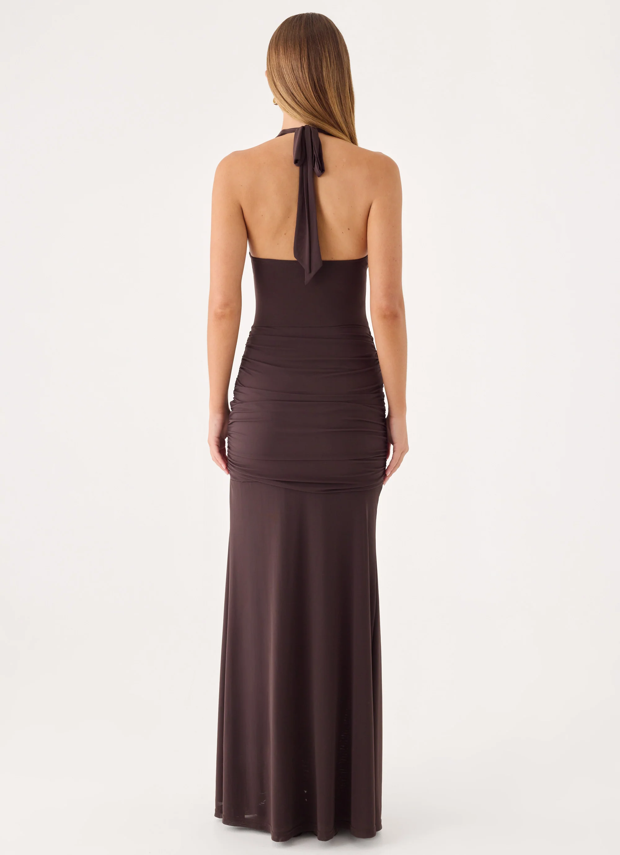Myrhee Maxi Dress - Chocolate - luluinthesky
