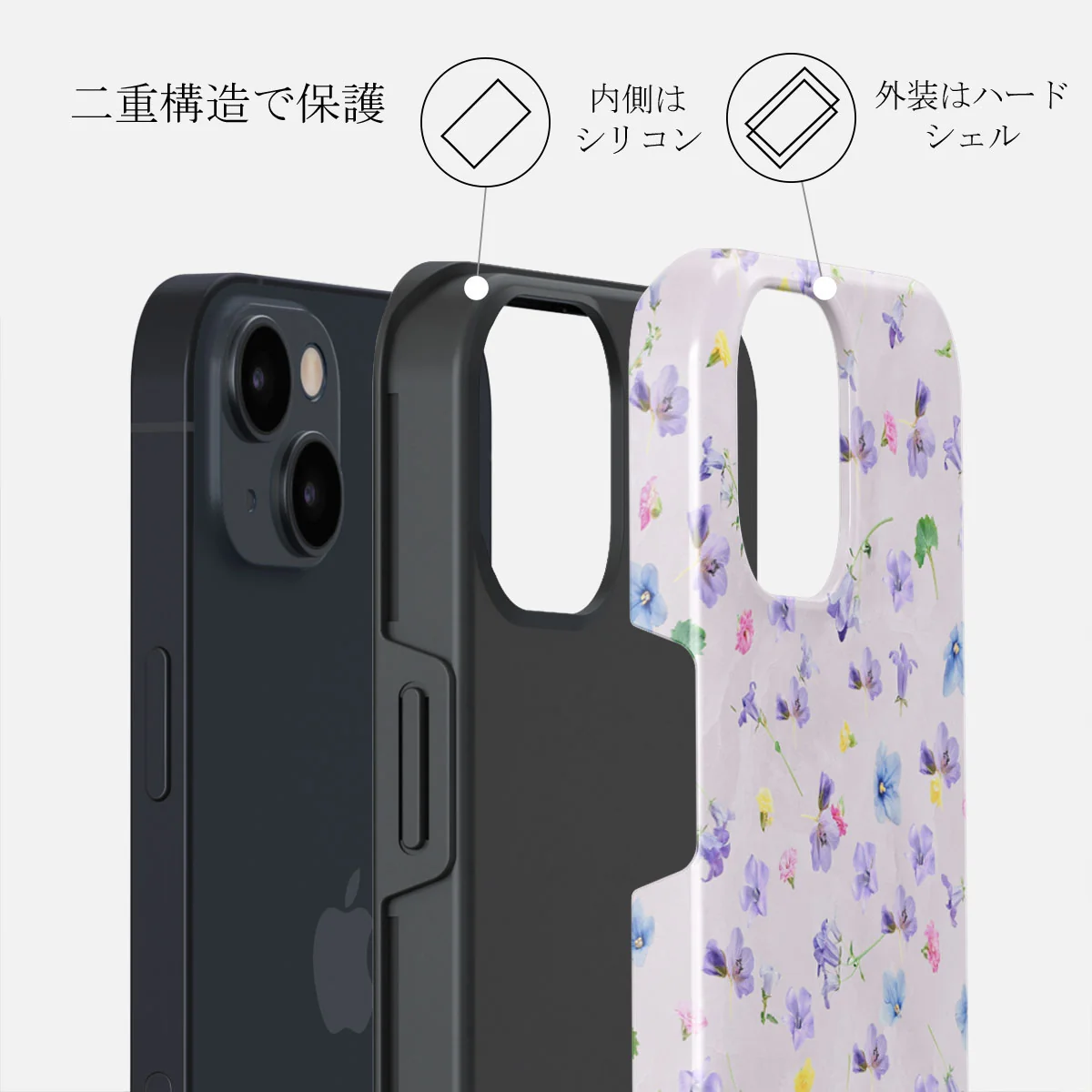 Wildflower - iPhone 13 Mini ケース