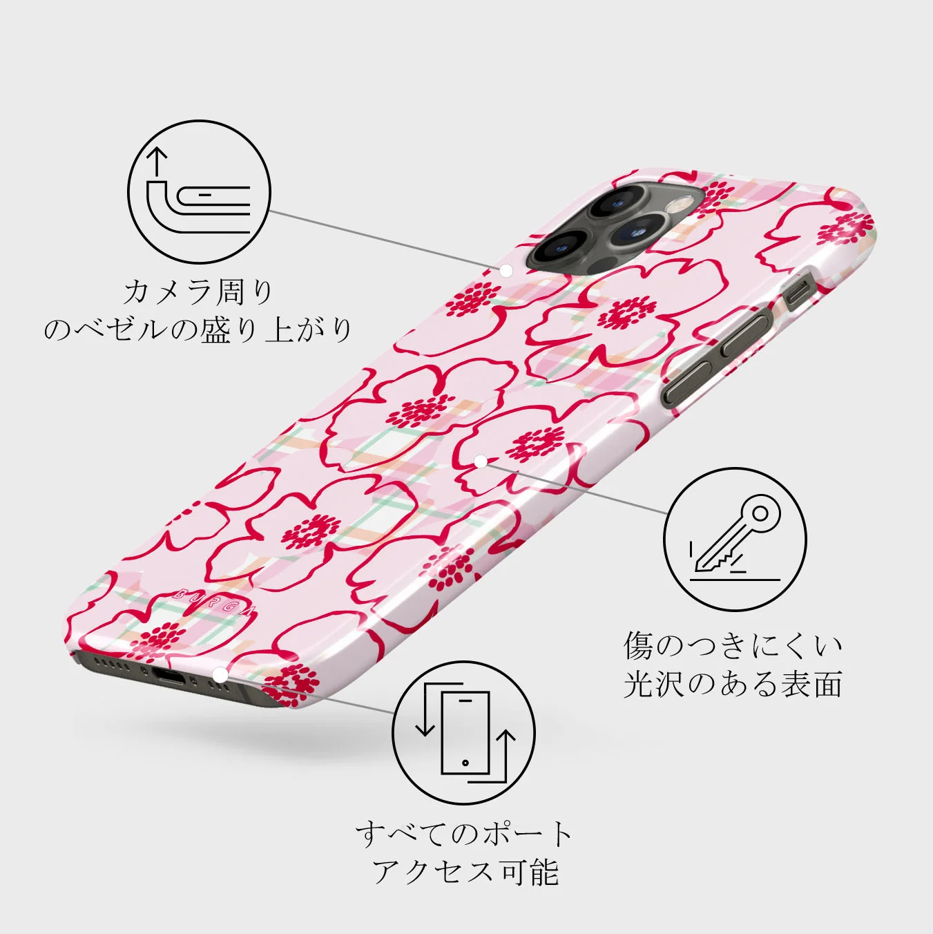 Flower Girl - iPhone 12 Pro Max ケース
