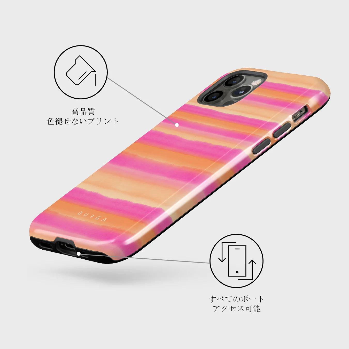 Sun Lover - iPhone 12 Pro ケース
