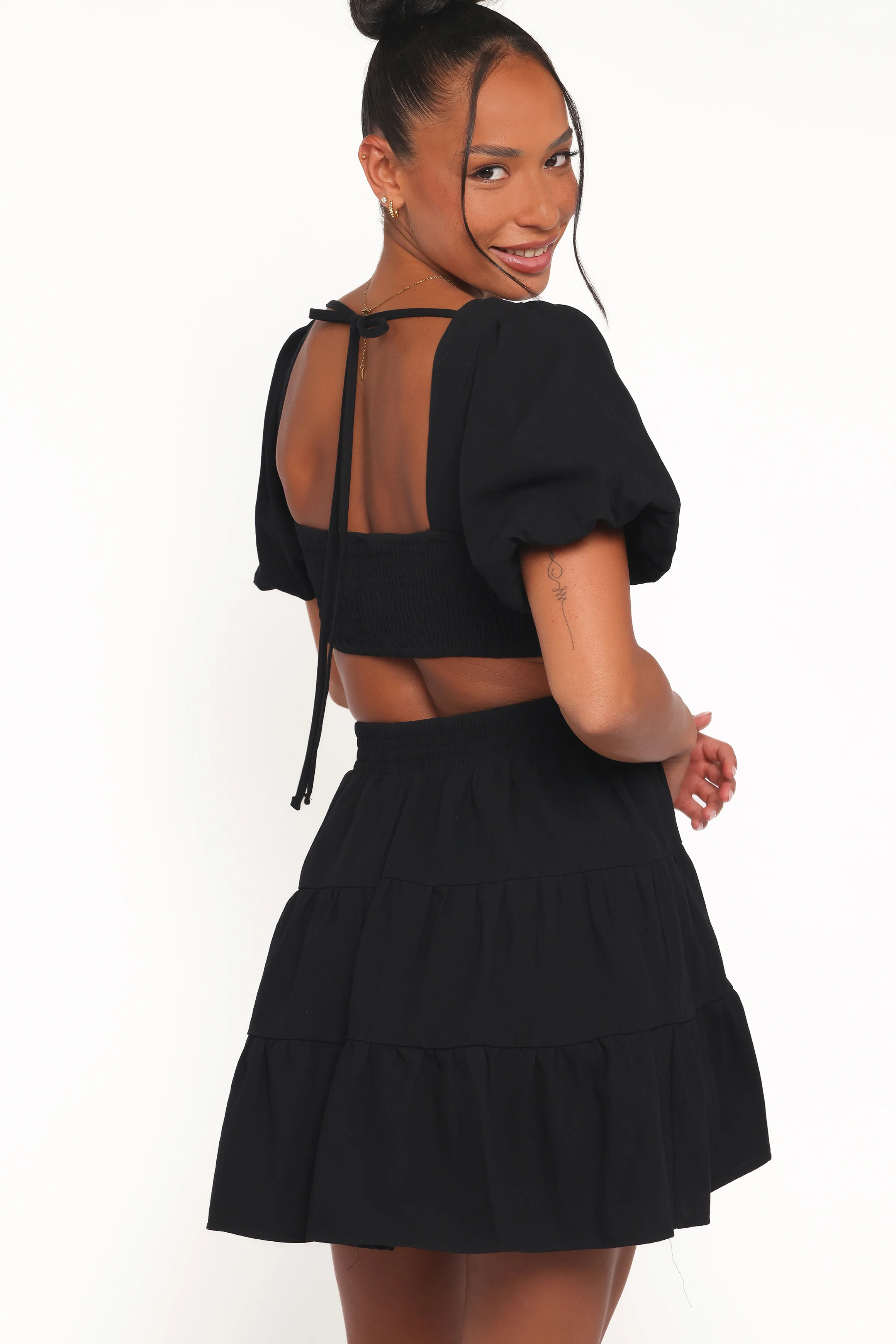 Doris Mini Dress - Black