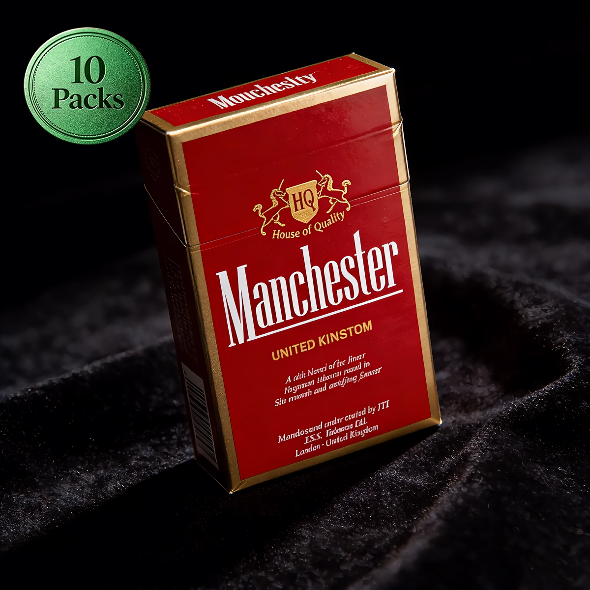 Manchester Red - 1 Carton (10 Packs) | Buy 5 Get 1 FREE