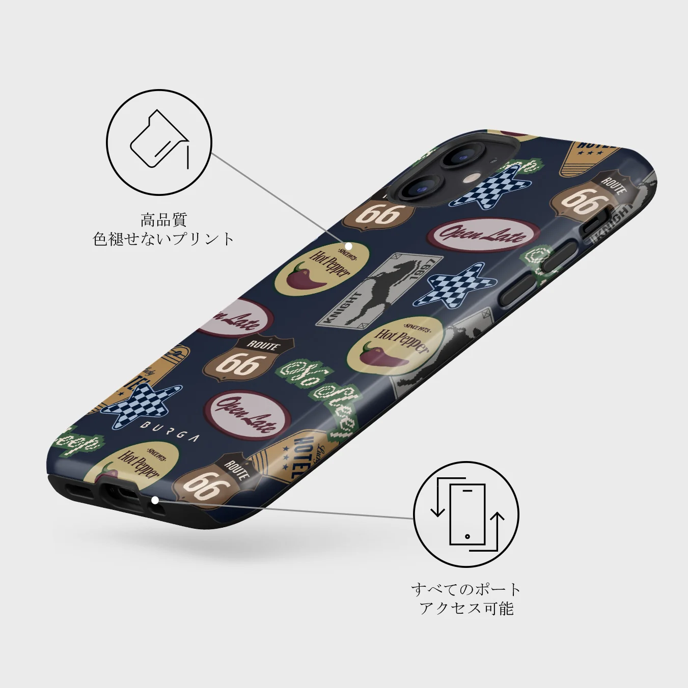 Open Late - iPhone 12 Mini ケース