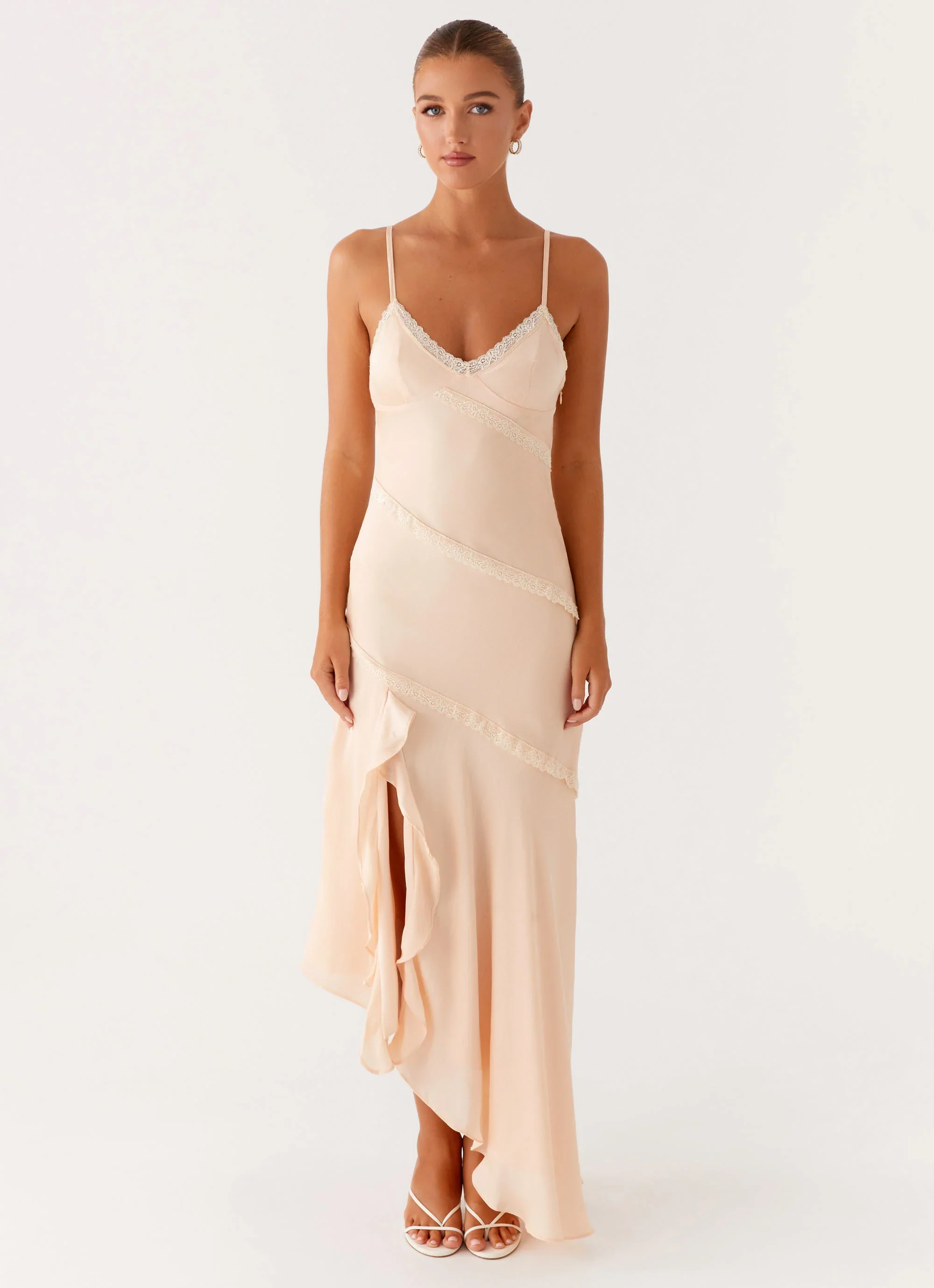 Solana Maxi Dress - Peach