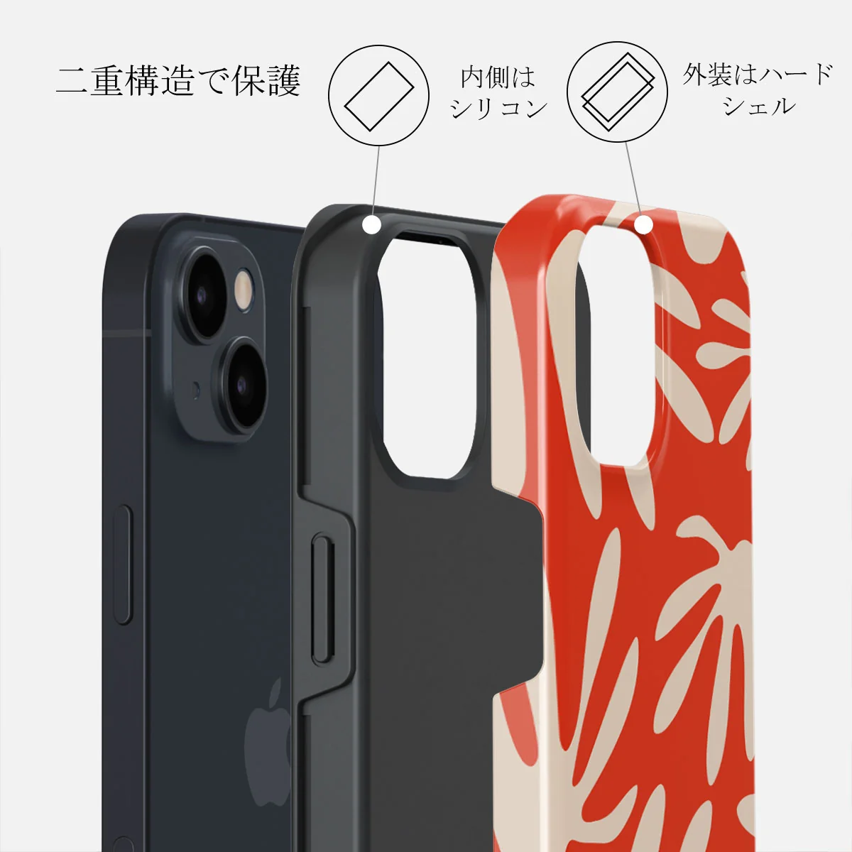 Heatwave - iPhone 13 Mini ケース