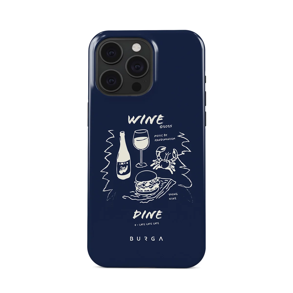 Wine & Dine - iPhone 15 Pro Max ケース