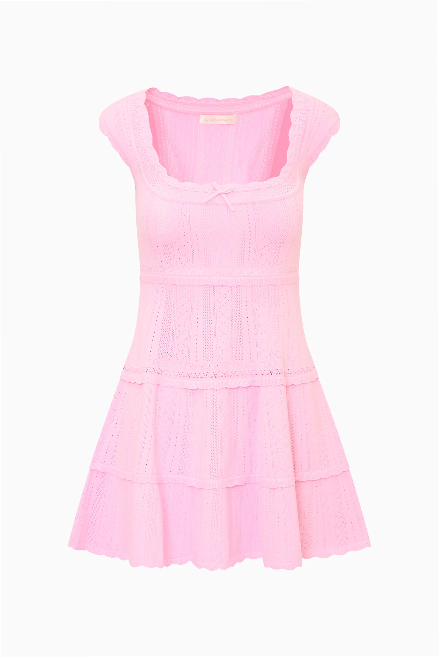 Laighton Stretch Pointelle Mini Dress