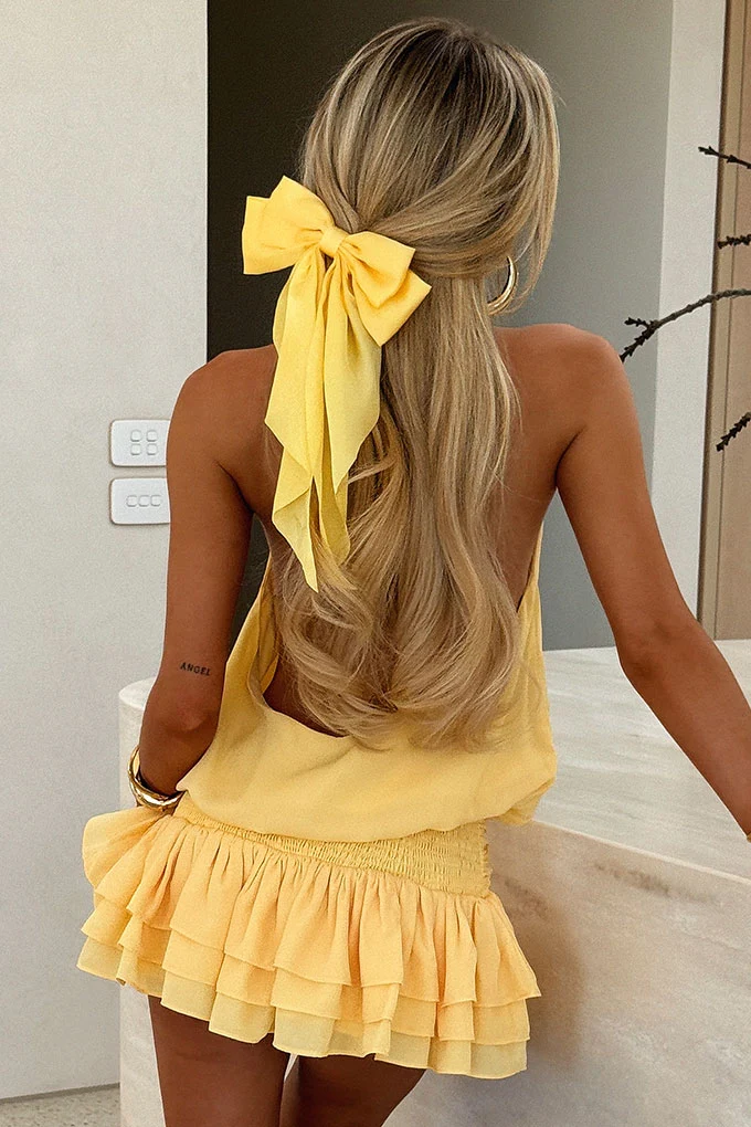 Elara Bow - Yellow