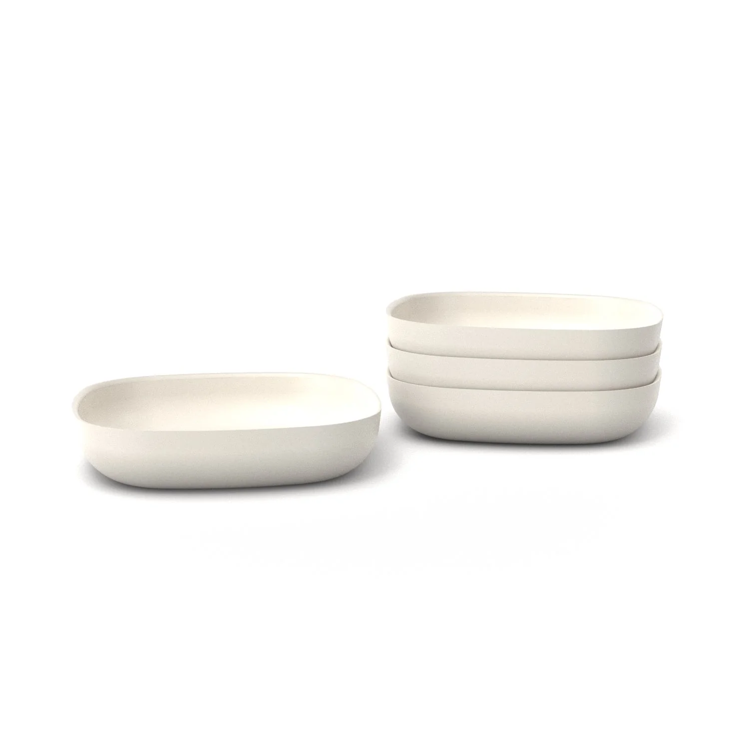 Vogeelle Pasta Salad Bowl - Off White
