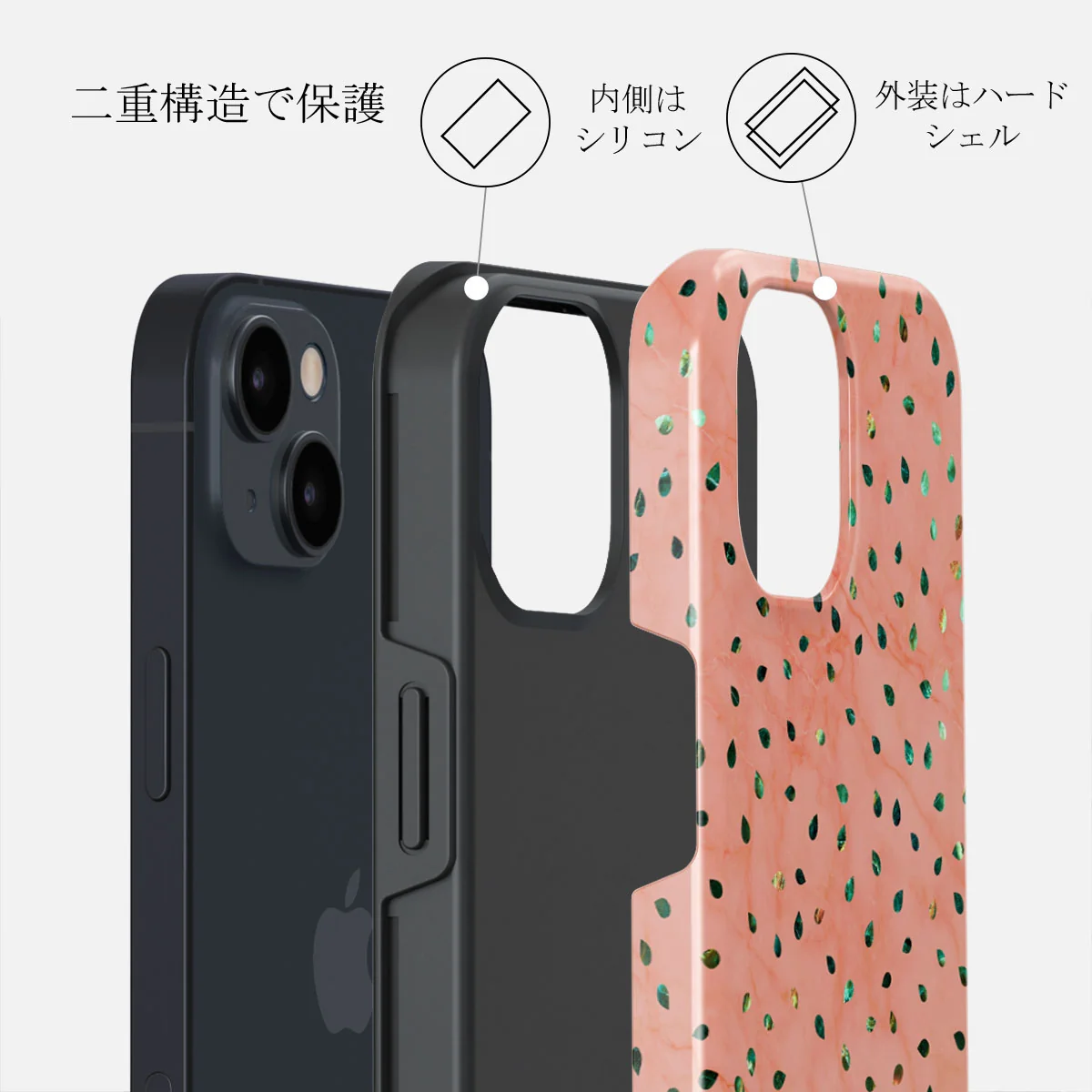 Watermelon Shake - iPhone 13 ケース