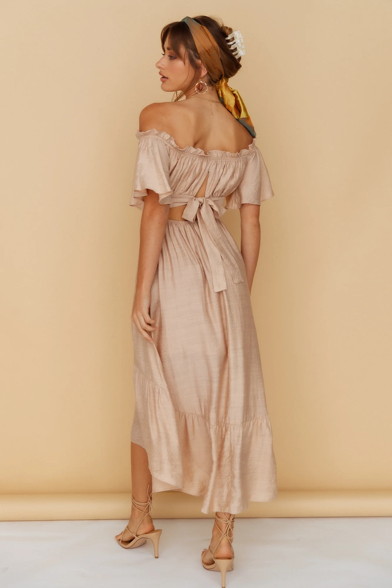 Moonchild Maxi Dress Brown