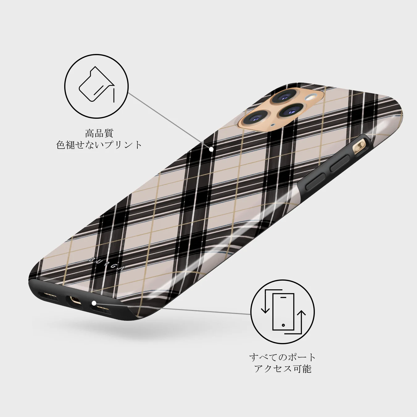 Plaid Please - iPhone 11 Pro ケース