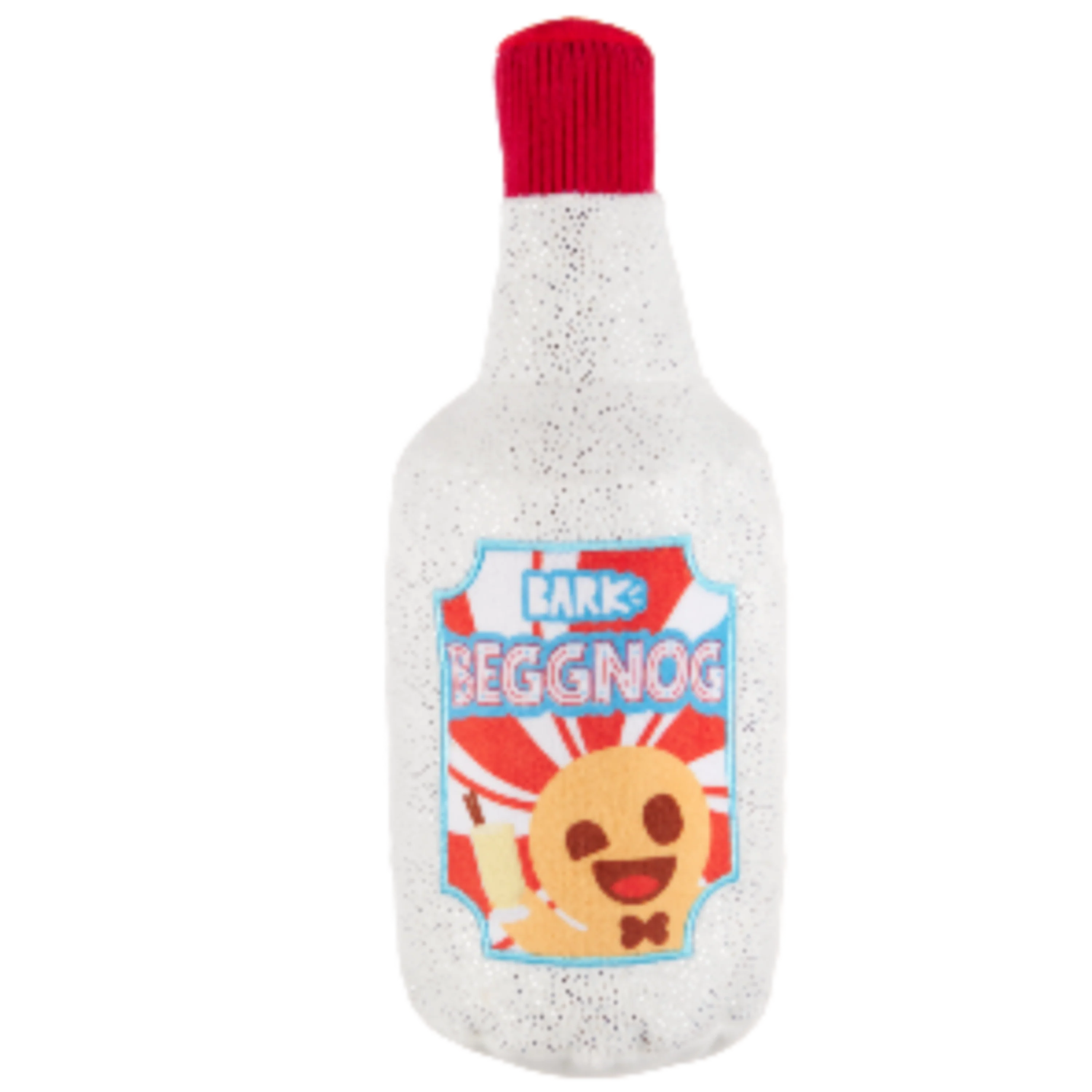 Spike's Beggnog Plush Dog Toy