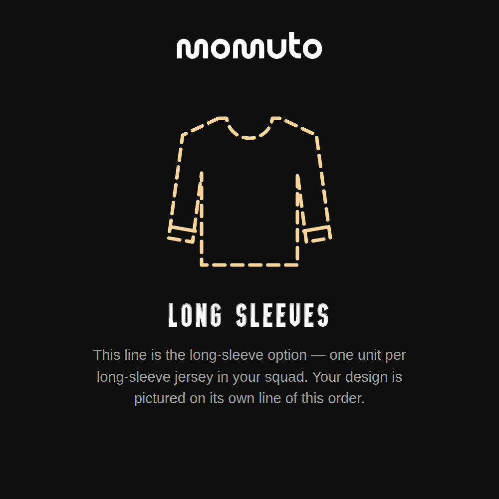 Long sleeves