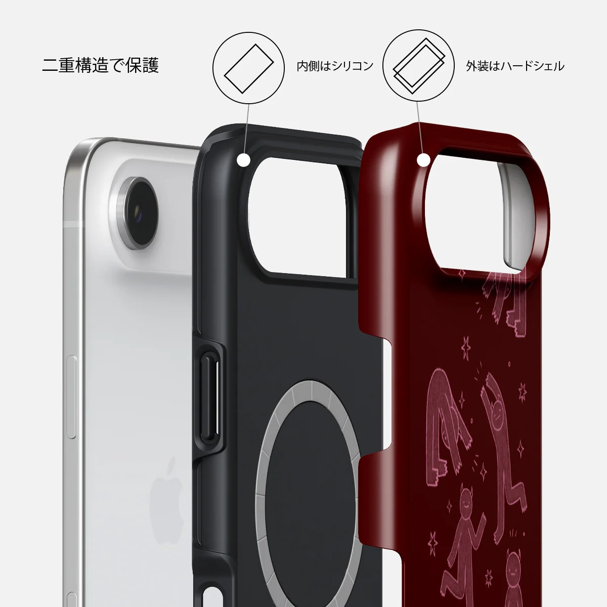 Inner Demons - iPhone Air ケース