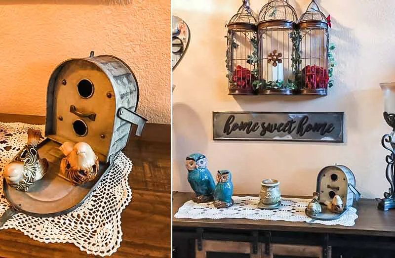 Galvanized Metal Mailbox Birdhouse